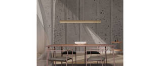 7569 Hanok riippuvalaisin 120cm ruskea, 38W 3000K 2850lumen, Design by David Villalba, Mantra, E.litevalaisimet - Riippuvat valaisimet - 184204 - 2