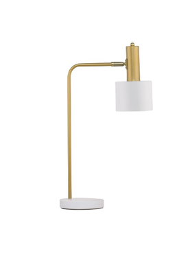 9426651 Paz - pöytävalaisin, valkoinen, messinki, E27, Nova Luce, Finvalo - Pöytävalaisimet - 182424 - 1