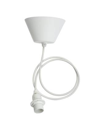 BT-1410 E14 kantainen ripustusjohto 1,2m valkoinen, PR Home, Noortrade - Varaosat - 184594 - 1