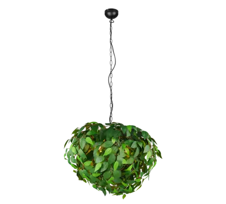 R10464015 Leavy riippuvalaisin, vihreä, Trio Lighting - Riippuvat valaisimet - 002624 - 1