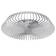 7122 Himalaya - tuuletinvalaisin harmaa, Design Santiago Sevillano, moottori 35W, 70W led, Mantra, E.litevalaisimet - Plafondit - 182644 - 1