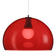 Monopol 43cm punainen - riippuvalaisin, E27, Fosto Classics, fosto.fi - Riippuvat valaisimet - 006734 - 1