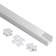 7392 Tiras L alumiiniprofiilisetti valkoinen 2m, mAntra, e.litevalaisimet - Led-listat - 006204 - 1