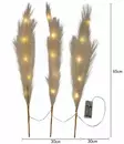 581-57 valkoinen/ 581-58 ruskea Plumes koristehöyhenoksa led-valoilla, Star Trading - Muut - 004794 - 5