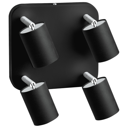 914-02 EYE 4-osainen kohdevalaisin, musta, suunnattava, GU10, E.lite - Plafondit - 181404 - 1