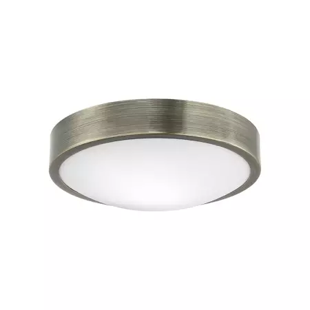 202-40 Ember plafondi 26cm, antiikkimessinki, e.litevalaisimet - Plafondit - 006264 - 1