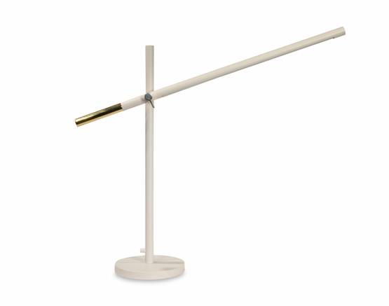 2746-06 Piano - pöytävalaisin, led, valkoinen, messinki, Valaisin Grönlund - Pöytävalaisimet - 181684 - 1