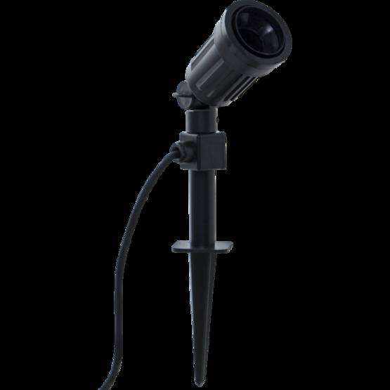 418-91 Maahanpainettava kohdevalaisin ulos, musta, E27, 5m johto, Star Trading, Noortrade - Maahan upotettavat valaisimet - 182414 - 1