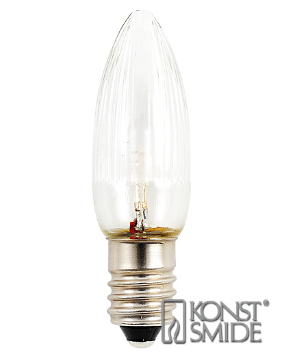 5087-730 E10 24V 0,3W led varalamppu Konstsmiden pitkiin ulkosarjoihin, 3 kpl/pkt, Konstsmide - Varalamput - 101524 - 1