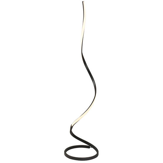 5363 Nur - lattiavalaisin, 22W led, tumma ruskea, valkoinen akryyli, 2800K, 1800 lumen, 148 cm, Mantra, E.lite - Lattiavalaisimet - 181184 - 1