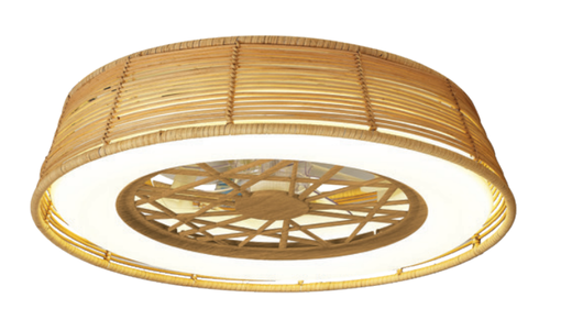 8225 Indonesia mini - tuuletinvalaisin 56cm IP44, Design José I. Ballester, moottori 25W, 55W led, Mantra, E.litevalaisimet - Tuulettimet - 006914 - 1