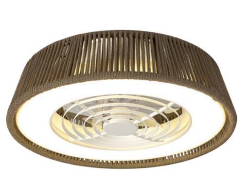 8228 Polinesia mini Náutica - tuuletinvalaisin 57,6cm IP44, design Santiago Sevillano, Mantra, E.litevalaisimet - Tuulettimet - 006944 - 1