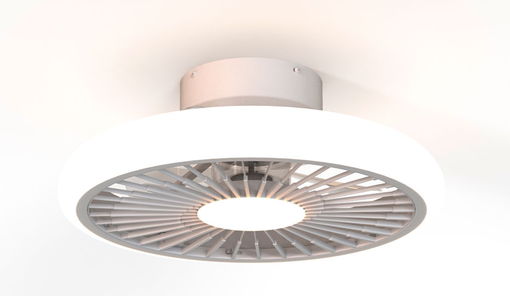 8231 Turbo -tuuletinvalaisin 51,2cm valkoinen, Design José Ignacio Ballester, Mantra, E.litevalaisimet - Tuulettimet - 006924 - 1