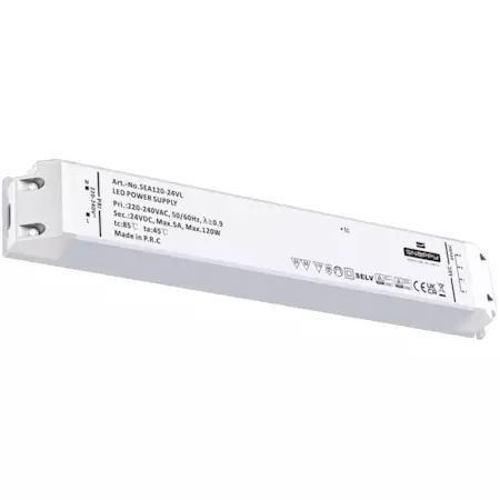 8294 Tiras muuntaja 24V 120W, IP20, Mantra, E.litevalaisimet - Sähkötarvikkeet - 008054 - 1