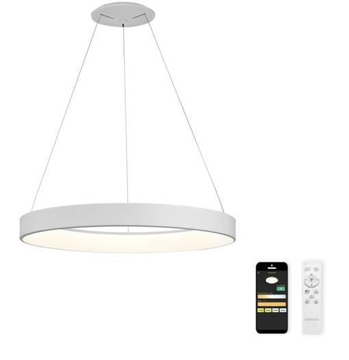 8570 Niseko II - riippuvalaisin 50cm, valkoinen, kaukosäätimellä, mAntra, e.litevalaisimet.fi - Riippuvat valaisimet - 181834 - 2