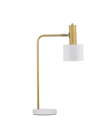 9426651 Paz - pöytävalaisin, valkoinen, messinki, E27, Nova Luce, Finvalo - Pöytävalaisimet - 182424 - 1