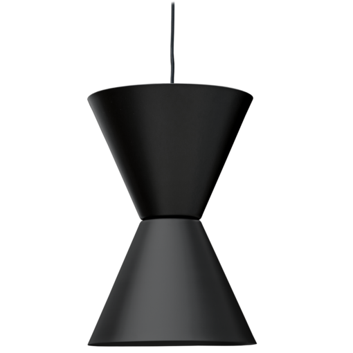 K43518-1MU Länsi - riippuvalaisin musta, Designer Matti Syrjälä, 2xE27, Sessak - Riippuvat valaisimet - 182824 - 1