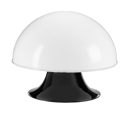 La Boheme -pöytävalaisin 39cm opaalinvalkoinen/musta, design Heikki Turunen, ORNO Originals, Fosto Oy - Pöytävalaisimet - 006854 - 1