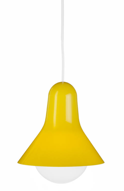 Lisabell -riippuvalaisin 18,5cm keltainen, design Elizabeth Salonen, Fosto Oy - Riippuvat valaisimet - 006804 - 1