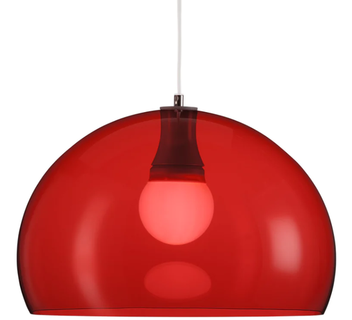 Monopol 43cm punainen - riippuvalaisin, E27, Fosto Classics, fosto.fi - Riippuvat valaisimet - 006734 - 1