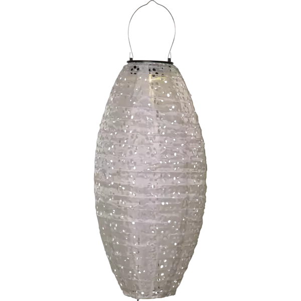 483-33 beige/ 483-35 vihreä Festa - aurinkokennolyhty 40cm, StarTrading - Aurinkokennovalaisimet - 007154 - 1