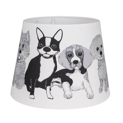 V36654 Vallila Doggies varjostin 35cm, Heat Finland - Kankaiset varjostimet ja muut kuin lasi - 183844 - 1