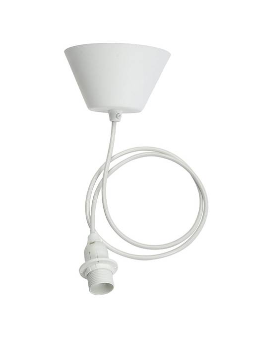 BT-1410 E14 kantainen ripustusjohto 1,2m valkoinen, PR Home, Noortrade - Varaosat - 184594 - 1