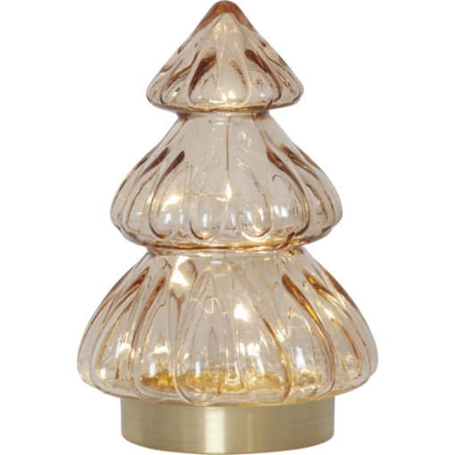 460-35 Abete led - lasikuusi, beige, paristokäyttöinen, StarTrading, noortrade - Muut - 185274 - 1