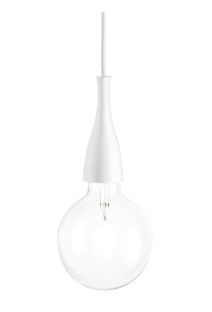 009360 Minimal SP1 riippuvalaisin valkoinen, Ideal-lux - Riippuvat valaisimet - 185404 - 1