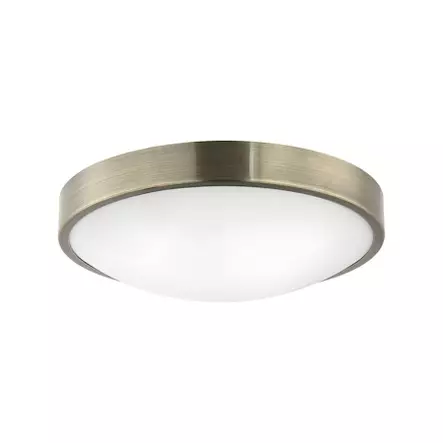 203-40 Ember plafondi 36cm, antiikkimessinki, e.litevalaisimet - Plafondit - 006265 - 1