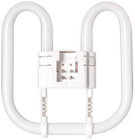 2D 28W loisteputki, perhosputki, 4-pin, 2700K tai 3500K - Loistelamput - 005485 - 1