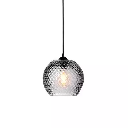 718443 Nobb Ball - riippuvalaisin, savu lasi, E27, 22 cm, Halo Design - Riippuvat valaisimet - 182335 - 1