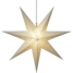 505-01 Alice - tähti ulkokäyttöön, paristokäyttöinen, valkoinen, 60 cm, led, Star Trading, Noortrade - Kranssit ja tähdet - 007675 - 1