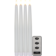 063-59 Paristokäyttöiset Flamme - antiikkikynttilät 28,5cm kaukosäätimellä, 4 kpl, StarTrading, Noortrade - Kyntteliköt ja kynttilät - 183875 - 1