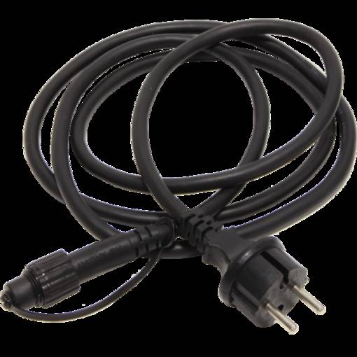 484-28 1,8m System Expo Connecta Start - aloituskaapeli, musta, Star Trading, Noortrade - Valosarjat ulos - 009225 - 1