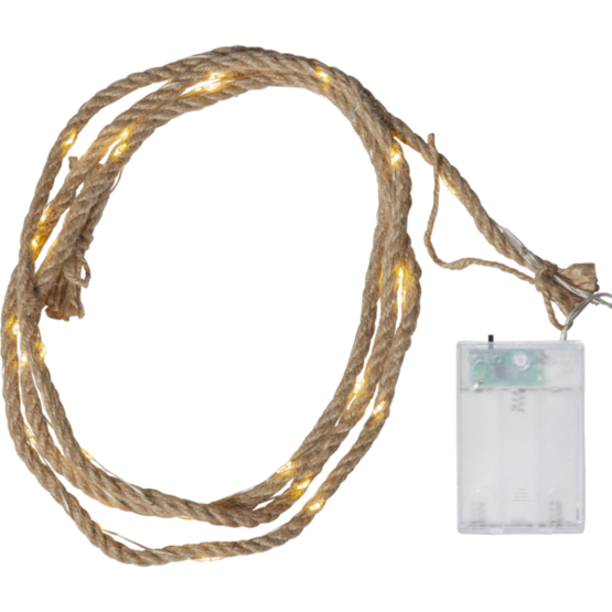 729-21 Led - valosarja Jutta, paristokäyttöinen, naru, Star Trading, Noortrade - Valosarjat sisälle - 182435 - 1