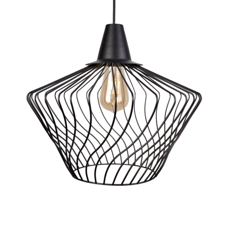 8858 Wave - riippuvalaisin 40cm, musta, E27, E.litevalaisimet - Riippuvat valaisimet - 182565 - 1