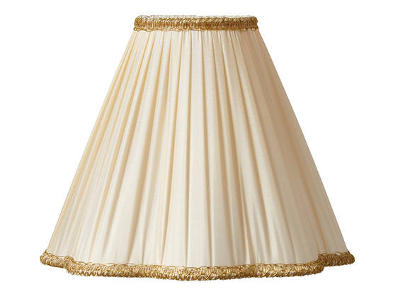 G 23 / 13 Kurtan kippivarjostin rosee beige kangas, Armaturhantverk - Kankaiset varjostimet ja muut kuin lasi - 182375 - 1