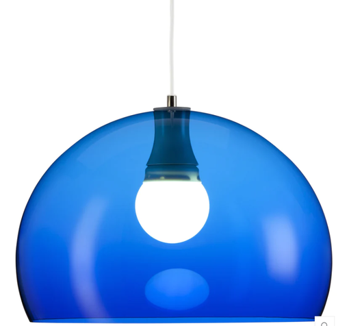 Monopol 43cm sininen - riippuvalaisin, E27, Fosto Classics, fosto.fi - Riippuvat valaisimet - 006735 - 1