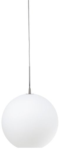 T 1285 389 Capo- riippuvalaisin 40cm, opaalilasi / kromi, Belid - Riippuvat valaisimet - 010645 - 1