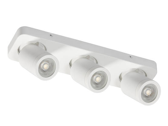 V 982/05 Torsö 3-osainen kohdevalaisin IP44, valkoinen, GU10, AH-Belysning - Plafondit - 182475 - 1