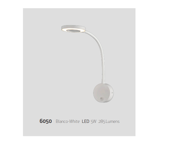 6050 Boavista - seinävalaisin, 5W led, valkoinen, Mantra, E.litevalaisimet - Seinävalaisimet - 008065 - 1
