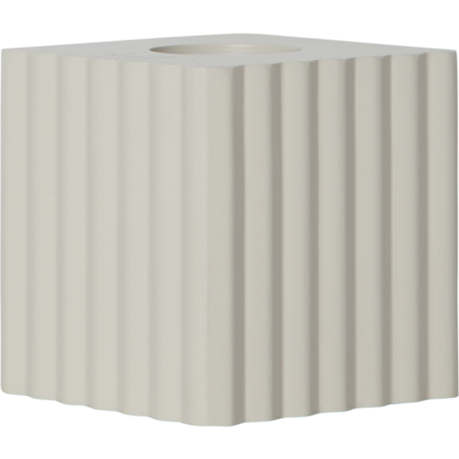 298-31 Box kuutiojalka beige, E27, ilman lamppua, StarTrading, noortrade - Pöytävalaisimet - 009945 - 1