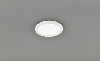 R67921501 Camillus - plafondi 26cm valkoinen, IP44, 15W 3-step led max 1350 lumen, 4000K, Reality, Trio Lighting - Plafondit - 182605 - 1