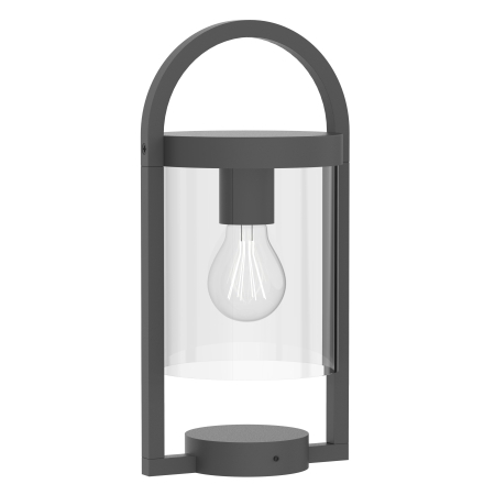 6550 Maya - pollarivalaisin grafiitin harmaa, IP54, E27, Design José Ignacio Ballester, Mantra, E.litevalaisimet - Pylväsvalaisimet ja pollarit - 183665 - 1