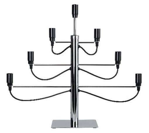 142-14 Milano kynttelikkö kromi, Star Trading, Noortrade - Kyntteliköt ja kynttilät - 184895 - 1