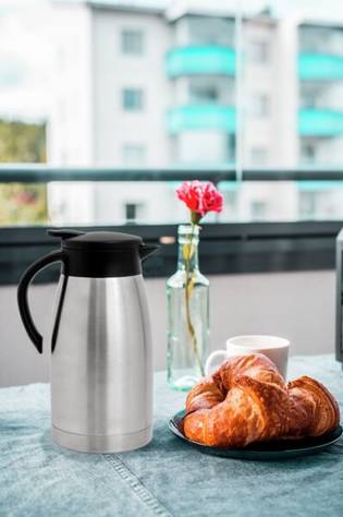 9131137 Cafea terästermoskaadin 1,0 l, Airam - Kylmälaukut ja termokset - 006886 - 2