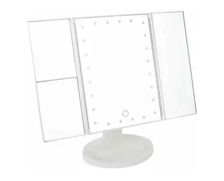 9847 Lumo meikkipeili valolla, paristokäyttöinen tai USB-johdolla - Pöytävalaisimet - 185466 - 1