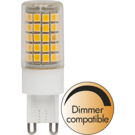 344-47 G9 5,6W led, 2700K 610lumen, himmennettävä, Star Trading, Noortrade - Led-lamput - 007806 - 1