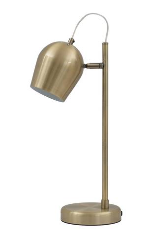 Cora pöytävalaisin antiikkimessinki, E27, Virvatuli-Valaisimet - Pöytävalaisimet - 183536 - 1